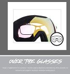 Alpina MTB gogle rowerowe CIRCUS - Purple, szklo clear S0 - 7