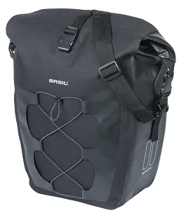 Sakwa Basil Navigator Waterproof L – 25–31 L - Single Bag MIK Hooks - black