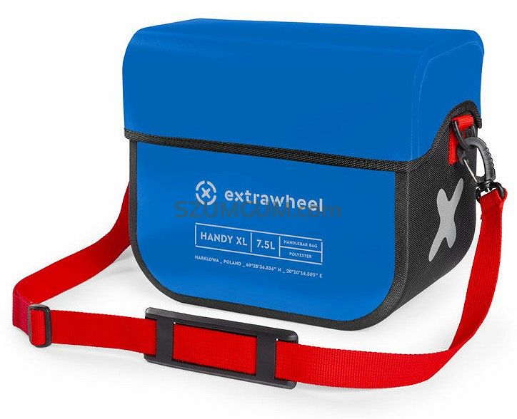 Torba na kierownicę Extrawheel Handy Polyester Blue/Black XL 7,5L