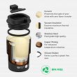 Asobu Coffee Express Tumbler Kubek termiczny 360ml pastel peach - 7