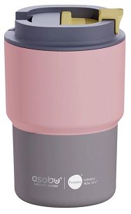 Asobu Coffee Express Tumbler Kubek termiczny 360ml pastel peach