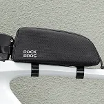 Torba rowerowa Rockbros na ramę na rurę górną 0,9l – czarna - 10