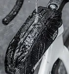 Torba rowerowa Rockbros na ramę na rurę górną 0,9l – czarna - 7