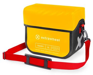 Torba na kierownicę Extrawheel Handy Polyester Yellow/Black 5L