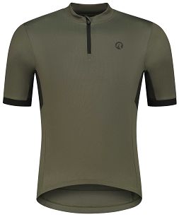 Funkcyjna koszulka rowerowa Rogelli CORE, oliwkowa