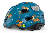 Kask dla najmłodszych MET Hooray MIPS - blue teckel glossy - 2