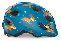 Kask dla najmłodszych MET Hooray MIPS - blue teckel glossy - 3