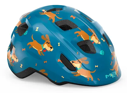 Kask dla najmłodszych MET Hooray MIPS - blue teckel glossy
