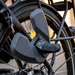 Siedzenie na bagażnik Urban Iki Junior SET key lock - Grey/Black - 13
