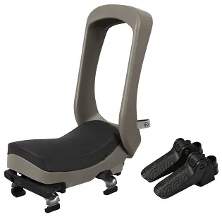 Siedzenie na bagażnik Urban Iki Junior SET key lock - Grey/Black