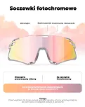 Okulary Rockbros SP318 fotochromowe - transparent grey - 4