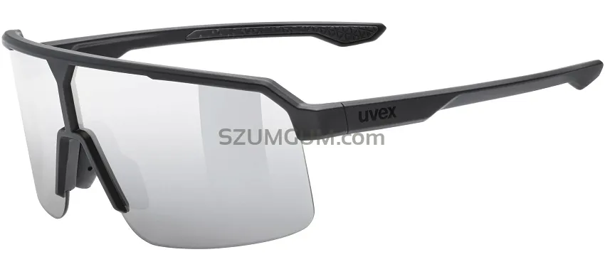 Okulary Uvex Ramp - black matt / mirror silver