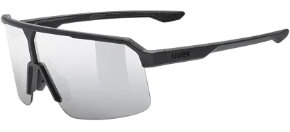 Okulary Uvex Ramp - black matt / mirror silver