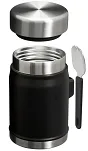Termos obiadowy ze sztućcem Stanley CLASSIC - 0,4L - Black 2.0 - 2