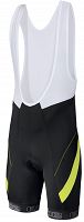     Spodenki Etape Profi Lacl na szelkach - yellow fluo