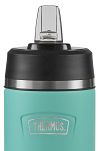 Termos z rozkładaną słomką Thermos Icon 530 ml - turkusowy - 2