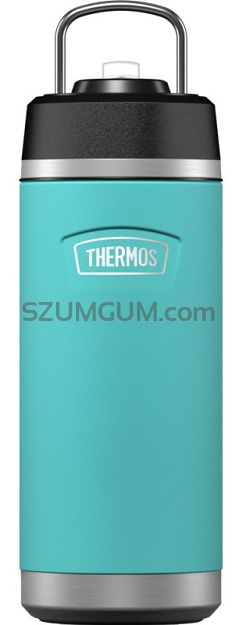 Termos z rozkładaną słomką Thermos Icon 530 ml - turkusowy