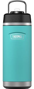 Termos z rozkładaną słomką Thermos Icon 530 ml - turkusowy