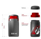 Pojemnik / bidon - Raceone TOOLBOX  PR2 ROAD  - 0,5 L szary - 3