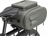 Torba rowerowa Rockbros AS-130 - wodoodporna, na bagażnik, pojemność 14L - szara