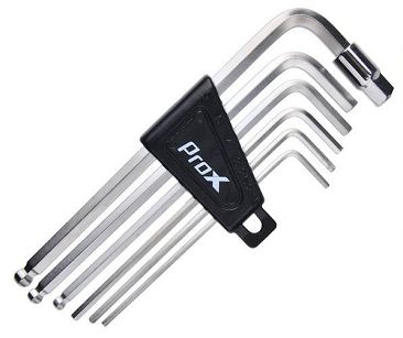 Klucze PROX imbusowe RC-L718CP - komplet 7 szt