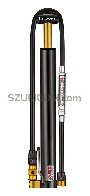Pompka reczna mini podłogowa LEZYNE Micro Floor Drive HVG ABS 90psi/6.2bar + manometr
