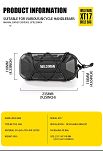 Torba rowerowa na kierownicę Wild Man XT17 - 7