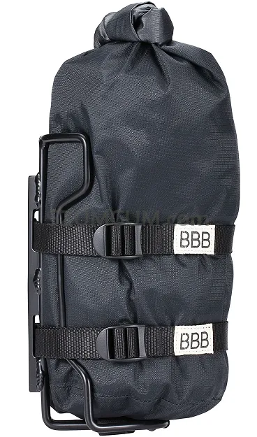 Sakwa rowerowa BBB Stack Pack 4L + bagażnik na widelec Stack Rack
