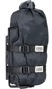 Sakwa rowerowa BBB Stack Pack 4L + bagażnik na widelec Stack Rack