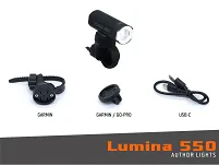 Przednia lampka Author Lumina 550 - 2