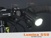 Przednia lampka Author Lumina 550 - 4