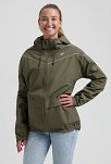 Kurtka przeciwdeszczowa Rogelli Essential Commuter Unisex green - 5