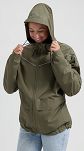 Kurtka przeciwdeszczowa Rogelli Essential Commuter Unisex green - 6