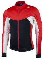   Termiczna bluza rowerowa RECCO 2.0 z długim rękawem, czerwono-czarna -001.140 roz. L
