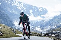 Ultralekka kurtka rowerowa Rogelli CADENCE bez ocieplenia, khaki-czarno-pomarańczowa - 12
