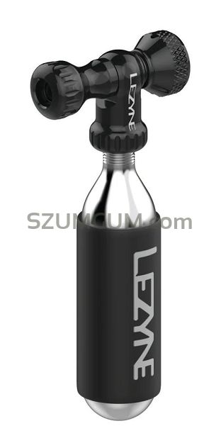Pompka ręczna LEZYNE CONTROL DRIVE CO2 + 1x nabój gazowy 16g