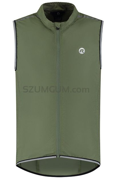 Kamizelka rowerowa Rogelli CORE, zielona khaki
