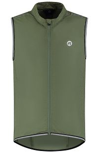 Kamizelka rowerowa Rogelli CORE, zielona khaki