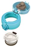 Mobilny termokubek Thermos 350ml sky blue - 3