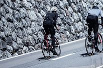 Spodnie rowerowe Rogelli DISTANCE z podwójnym materiałem i wkładką żelową, czarne - 11