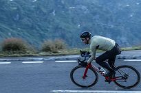 Spodnie rowerowe Rogelli DISTANCE z podwójnym materiałem i wkładką żelową, czarne - 9