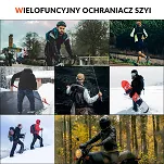 Komin sportowy Rockbros WB013 ocieplany unisex - wzór A - 7