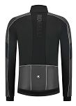 Ocieplana zimowa kurtka Rogelli Essential HI VIS  - czarna - 2