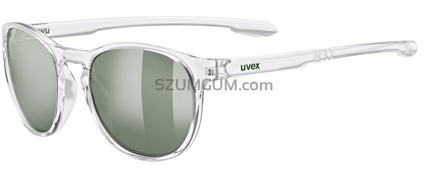Okulary UVEX LGL 53 - clear / mirror green