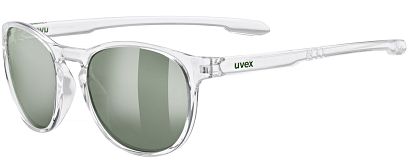 Okulary UVEX LGL 53 - clear / mirror green