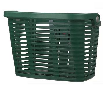 Kosz rowerowy przedni Bellelli Plaza - zielony