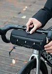Torba rowerowa na kierownicę Rockbros Road to Sky TL002, 1,5 l, wodoodporna, czarna - 6