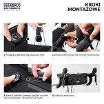 Torba rowerowa na kierownicę Rockbros Road to Sky TL002, 1,5 l, wodoodporna, czarna - 4