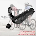 Chwyty z rogami Rockbros BT1007B - 6