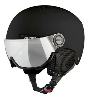 Kask zimowy narciarski i snowboardowy ALPINA ARBER VISOR Q-LITE - Black